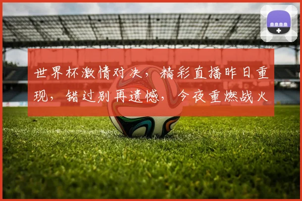 世界杯激情对决，精彩直播昨日重现，错过别再遗憾，今夜重燃战火